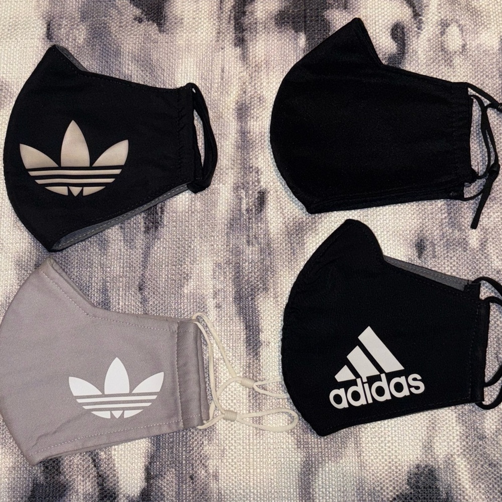 ADIDAS protective Face Mask Covers. Reusable & Washable.
Bundle-Lot (4) -OSFA - - Picture 5 of 8